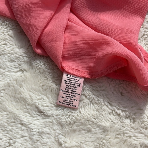 Juicy Couture Women's Rhinestone Studded V Neck Cut Out Arm Blouse Size XXL - Picture 9 of 10